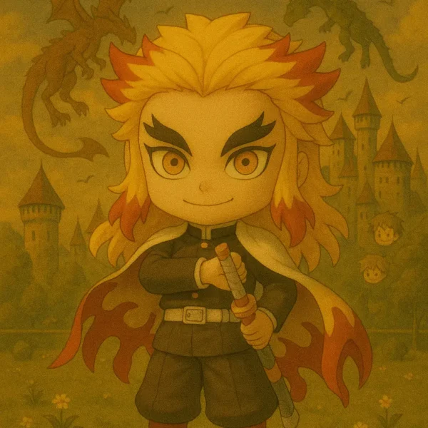 Figura Nendorid de Kyijuro Rengoku