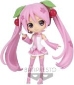 FIgura de Hatsune Miku Banpresto Qposket Sakura - Imagen 3