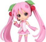 FIgura de Hatsune Miku Banpresto Qposket Sakura - Imagen 2