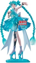 Figura de Hatsune Miku Banpresto Clearlux Emerlad Gem Evolve - Imagen 2
