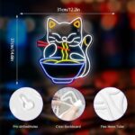 Cartel de Neón de Ramen Cat - Imagen 5
