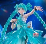 Figura de Hatsune Miku Banpresto Clearlux Emerlad Gem Evolve - Imagen 5