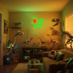 Cartel de Neón de T-Rex Dinosaurio - Imagen 4