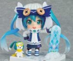 Figura Figma Snow Miku 2016 Ex-030 Snow Owl Ver - Imagen 2