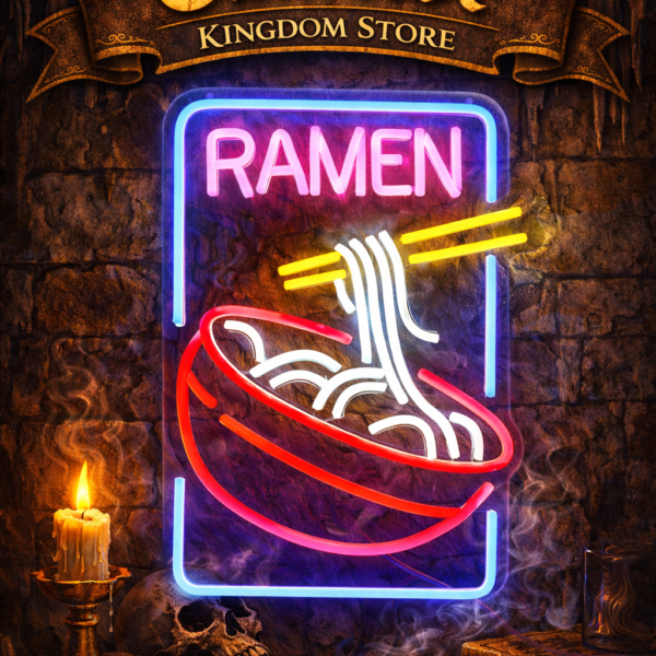 Cartel de Neón de Ramen