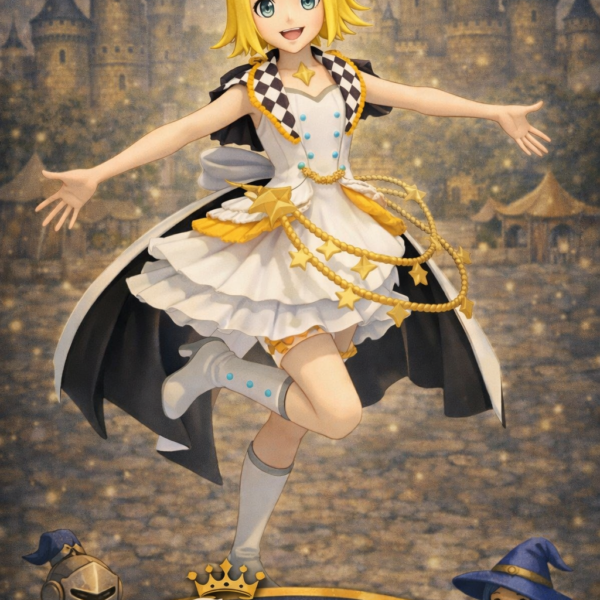 Figura de Hatusne Miku Sega Desktop x Decorate Sekai Kagamine Rin