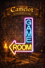 Cartel de Neón de Game Room