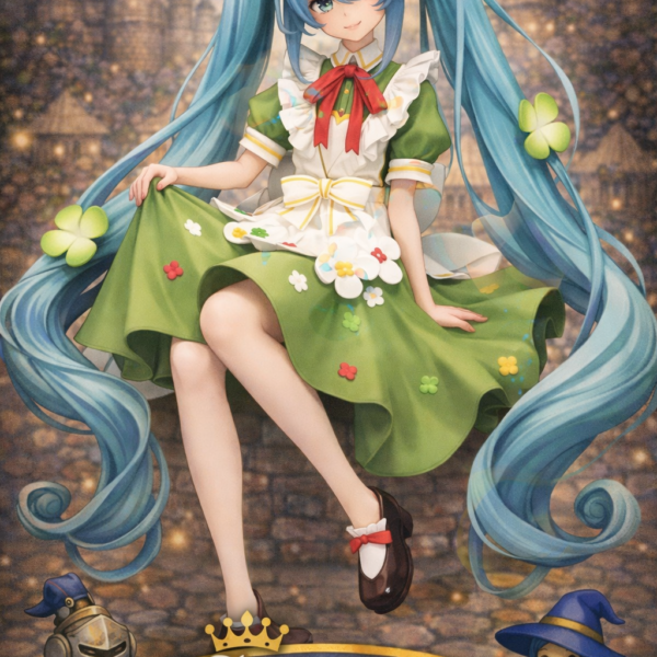 Figura de Hatsune Miku Furyu Noodle Stopper Fairy Clover