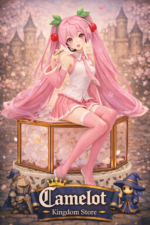 Figura de Hatsune Miku Furyu Coeporation Noodle Stopper Sakura