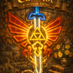 Cartel de Neon de The Legend of Zela Sky Sword