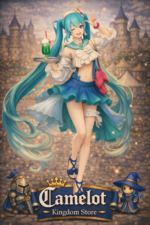 Hatsune Miku Statuette PVC SweetSweet Series Melon Soda