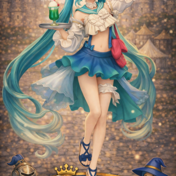 Hatsune Miku Statuette PVC SweetSweet Series Melon Soda