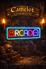 Cartel de Neón de Arcade